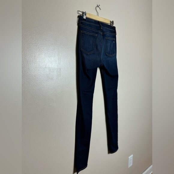 🟣Rag & Bone High Rise Skinny Jeans Size 25 Like New - Picture 4 of 6